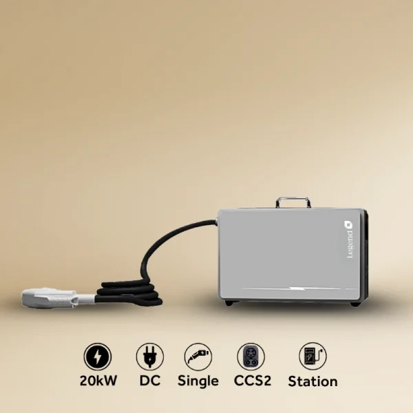 20kW DC Single CCS2 Station EV Charger