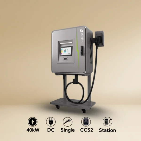 40kW DC Single CCS2 Station EV Charger