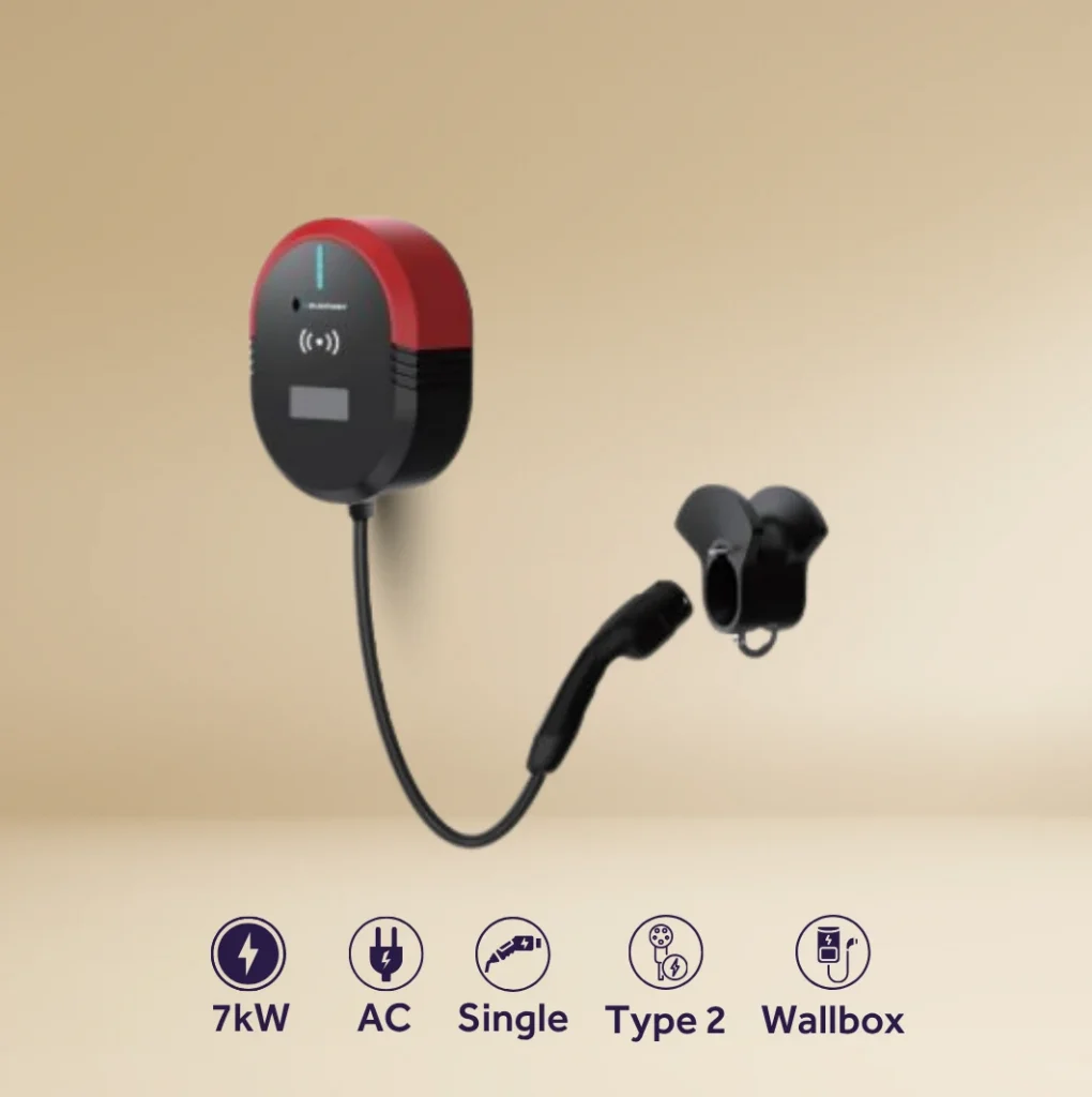 7kW AC type 2 Wallbox Charger